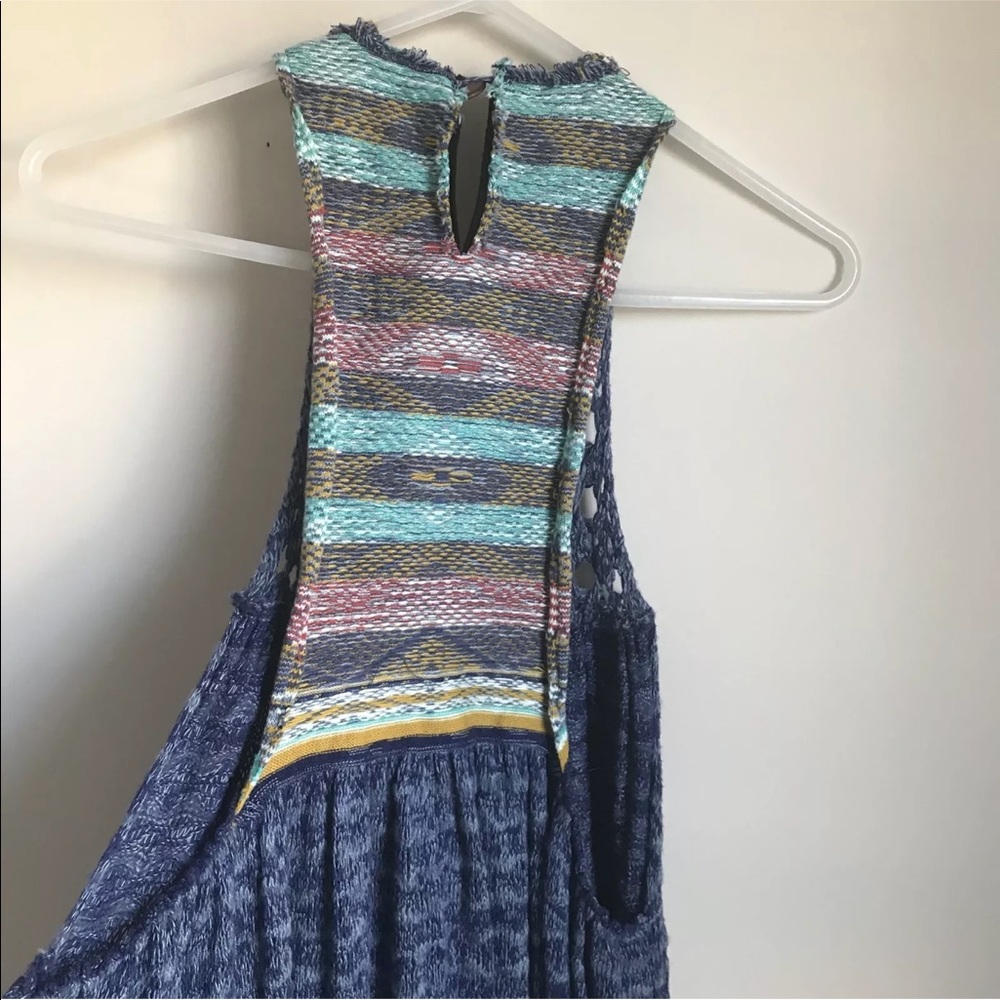 NWT Free People Rare Hearts Knit Tunic Boho - Picture 7 of 8